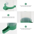 thumbnail image 2 of 10 dispensadores de agua para loros y aves, bebederos y comederos para palomas., 2 of 7