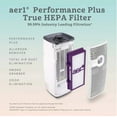 thumbnail image 4 of Bionaire 2pk AER1 Allergen Air Purifier Filters Purple: True HEPA, EPA Certified, Captures Odors & Smoke, Fits Bionaire & Holmes, 4 of 5