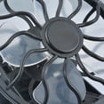 thumbnail image 2 of Clip-on Hat Mini Clip Solar Sun Energy Power Panel Cell Cooling Fan Cooler Square base, 2 of 5