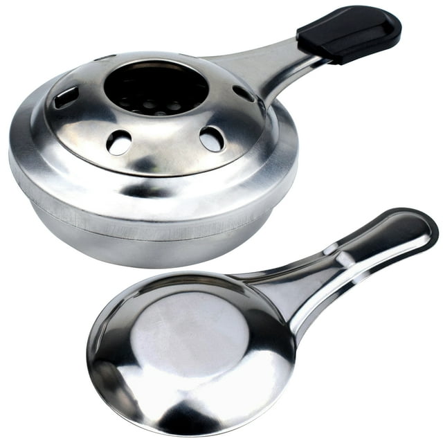 Cadre Réglable pour Fourneau en Acier Inoxydable pour Plein Air, Randonnée, Pique-Nique, Camping Ou Fourneau Domestique pour Fondue et Fondue Chinoise
