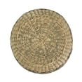 thumbnail image 2 of Homezone 9" Tapered Seagrass Basket with Modern Blue Detail, 2 of 13