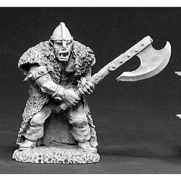 Reaper Miniatures Ta'Resk - Black Orc Warlord of Kargir New