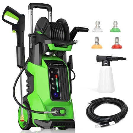 Powerful Electric High Pressure Washer 3800PSI Max 2.6 GPM Power Washer 1800W