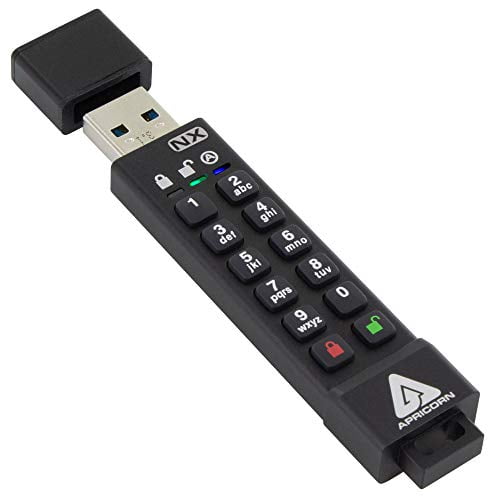 Apricorn Aegis Secure Key 3NX - Clé USB - Cryptée - 32 Go - USB 3.1 Gen 1 - FIPS 140-2 Niveau 3