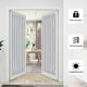 thumbnail image 4 of Cortina de puerta Easy-Going, 64 x 183 cm, opaca, privacidad, gris, 4 of 7