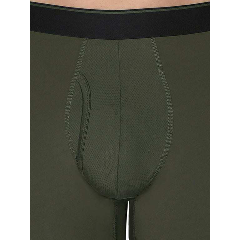 Natural Feelings Men's 9 Underwear Modal Boxer Briefs Long Leg Boxers  Briefs for Men 3-Pack S at  Men's Clothing store
