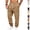 Coffee, variant on Men's Cargo Jogger Sweatpants, Elastic Waist Drawstring Casual Jogging Pants with Multi Cargo Pockets Loose Soft Trousers for Workout Streetwear Brown XL