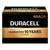 DURACELL CopperTop Alkaline AAA Batteries, 24 Pack
