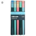 thumbnail image 2 of Hariumiu Chopsticks Set 5 Pairs Reusable Plastic Chopsticks Bpa-free Dishwasher-safe Non-slip Fiberglass Chinese Japanese Chopstick Gift Set Fiberglass, 2 of 8