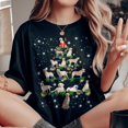 thumbnail image 2 of Labrador Retriever Christmas Tree T-Shirt, Funny Dog Lover Gift, Labrador Retriever Christmas Lights Shirts, Christmas Shirts for Women Men, 2 of 3