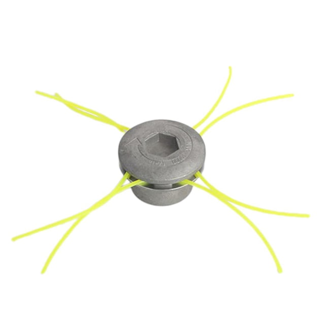 Recambio de la línea del carrete del cabezal de para el accesorio de de césped del de cepillo Baoblaze Cabezal de corte de alimentación de relieve de 4 líneas
