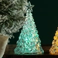 thumbnail image 2 of AuroraX Clear Decorations Christmas LED Lights , Christmas Tree Mini Battery Operated Night Light , Desk Bedroom Office Table Decor, 2 of 4