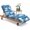 14#, variant on Waterproof Outdoor Chaise Lounge Chair Cushion with Ties, 75 x 23 x 5 Inches, Replacement Patio Pool Furniture Cushion