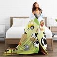 thumbnail image 5 of Kll Fleece Blanket Plush Throw Blanket Farmfield With Cute Animals,Soft Fuzzy Cozy Flannel Blanket For Couch Sofa Bed.(80"X60"), 5 of 9