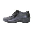 thumbnail image 3 of 24 HOUR COMFORT Donna Wide Width Comfort Shoe For Work and Casual Attire BLACK 5.5, 3 of 7