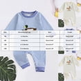 thumbnail image 4 of CAUYDY Preemie Boys Bodysuit Baby Clothes 3 6 9 Months 1T 2T Newborn Long Sleeve Romper Fall Winter Infant Boy Pajamas Toddler Sleepers White for Sizes 6-12 Months, 4 of 7