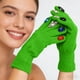 thumbnail image 5 of Guantes de Invierno Tejidos, Adornos de Cristal de Colores Variados, Mitones de Ganchillo de Dedo Completo con Buena Elasticidad para Niñas, Niños, Mujeres, 5 of 7