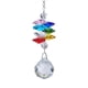 thumbnail image 1 of Atrapasueños de cristal, fabricante de arcoíris colgante con cuentas de estrella de chakra, decoración del hogar de ventana, 1 of 5