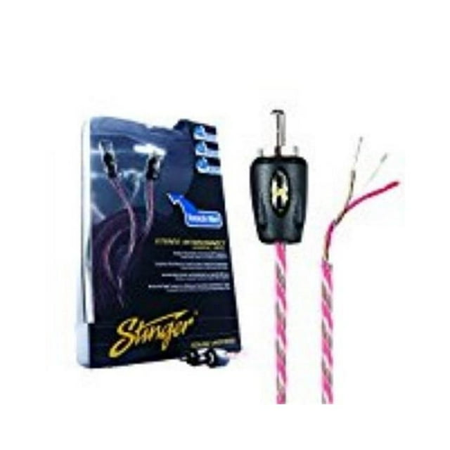 Stinger 12 Pieds 4000 2ch Directionnel Torsadé Rca