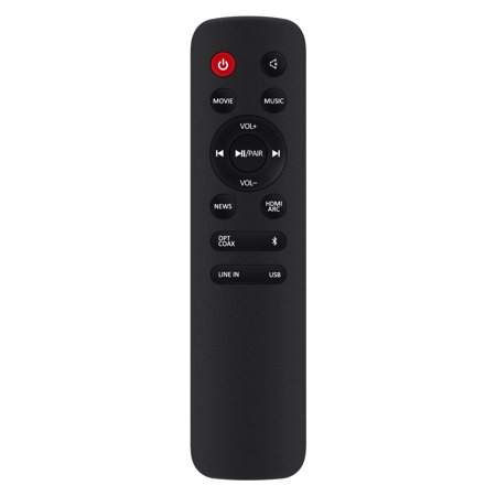 Vinabty EN205A7H Replaced Remote Control Fit For Hisense HS205 2.0 Channel Soundbar