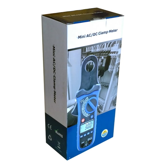 Ruby Electronics DT-338 80A / 1mA Clamp-on AC/DC Current Voltage Capacitance Frequency Resistance Temperature Meter True RMS