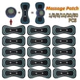 thumbnail image 2 of 1-50Pcs Gel Pads For Neck Massager EMS Muscle Massager Pulse Patches Back Stimulation Sticker Cervical Back Massage Massage Pain Relief Tools, 2 of 5