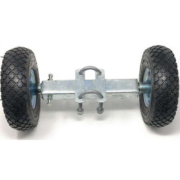 10" Rolling Gate Carrier Wheels, Heavy Duty Pneumatic (air Filled)