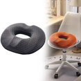 thumbnail image 3 of Uanit Donut Pillow for Tailbone Pain Relief Cushion, Hemorrhoid Pillow with Humps Hip, Donut Pillow for Postpartum Pregnancy, Donut Seat Cushion for Tailbone Pain Relief, 3 of 9