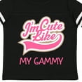 thumbnail image 4 of Inktastic Cute Like My Gammy Girls Toddler T-Shirt, 4 of 5