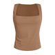 thumbnail image 4 of Camiseta sin mangas de verano ajustada para mujer: sin mangas, color liso, poliéster transpirable, corte ajustado, versátil para combinar con pantalones cortos o faldas., 4 of 5