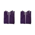 thumbnail image 3 of Yuarrent Spandex Guante Mujer Mano Lleva Manos Accesorios Multicolor Multifuncional Cosplay Ropa para Fiesta Nocturna Rojo Púrpura de uva 2piezas Yuarrent CBP362391, 3 of 6