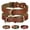 Brown, variant on Beirui Soft Padded Leather Dog Collar Adjustable Heavy Duty for Small Medium Large Dogs Durable