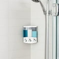thumbnail image 3 of Better Living Products  EURO TRIO Soap and Shower Dispenser White, 3 of 4