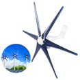 thumbnail image 3 of 800W Small Windmill Turbines Generator, High Efficiency, 6 Blades, Easy Installation For Boats, Terraces, Cabins, 3 of 8