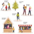 thumbnail image 3 of VictoryStore Silver Bells Christmas Song Yard Decorations Set, Outdoor Holiday Decor 11 PC SET (13617), 3 of 8