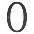thumbnail image 1 of Pearl Sign Co. Black 8" Floating House Number 0, Roman Style, 1 of 1