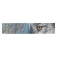 thumbnail image 2 of MKHERT Yellow-Eyed Wolf Table Runner for Wedding Party Banquet Decoration 14x72 inch, 2 of 3