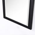 thumbnail image 3 of Home Decorative Rectangular Solid Wood 20" X 30" Mirror - Espresso, 3 of 5