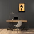 thumbnail image 3 of Allam, Abdelkader 17x24 Black Modern Framed Museum Art Print Titled - Jump Over, 3 of 4