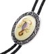 thumbnail image 3 of Collar de Cuero Artificial Jinwen Vaquero Occidental Colgante de Escorpión Luminoso para Hombres, 3 of 8