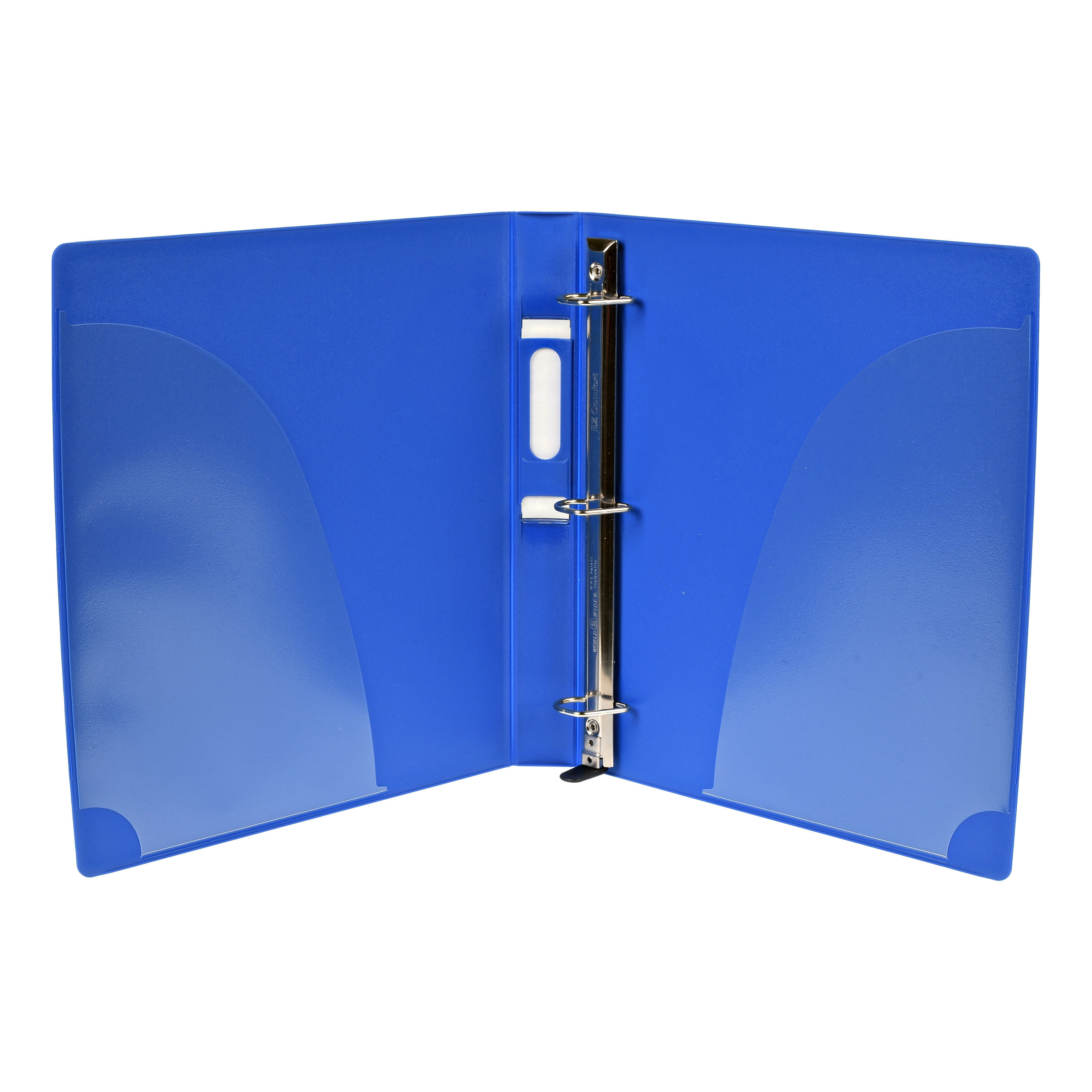 Exceed 1 inch Heavy-Duty Binder, 3 Slant D-Ring, Blue