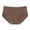 Brown, variant on THDHVS Ladies Underwear Panties,Plus Size Underwear for Women,Women's Lace Abdomen Mid-rise Waist and Hip Lift Comfortable Body Breathable Underwear Briefs
