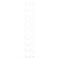 thumbnail image 2 of Ekena Millwork 47"H x 3/8"T Pandora PVC Adjustable Decorative Slat Wall Panel Kit, Unfinished (contains 16 Slats + 1 Straight Edge Starter Slat), 2 of 15