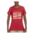 thumbnail image 2 of Wild Bobby, World's Best Bonus Mom Mother's Day Womens Graphic Tee, Red, Large, 2 of 6
