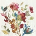 thumbnail image 2 of Jensen, Asia 15x15 Gold Ornate Wood Framed with Double Matting Museum Art Print Titled - Vintage Floral I, 2 of 4