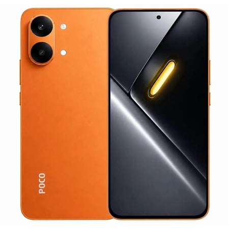 Xiaomi POCO X8 PRO MAX 5G Ai 6.83" AMOLED120Hz 50MP 8500mAh NFC Dual SIM Unlocked Model Tmobile Mint Tello & Global 2602BPC18G Orange, 512GB+12GB