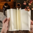 thumbnail image 6 of A5 Blank Hardcover Notebook for Daily Journaling, 180 Pages Thick Unlined Paper for Bullet Journal and Sketching, Portable Kraft Writing Notebook for Home Office Travel, Yellow, 6 of 7