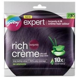 Pack Of 3 - Godrej Expert Creme Burgundy Hair Color - 20 Gm (1 Oz) -  Walmart.com