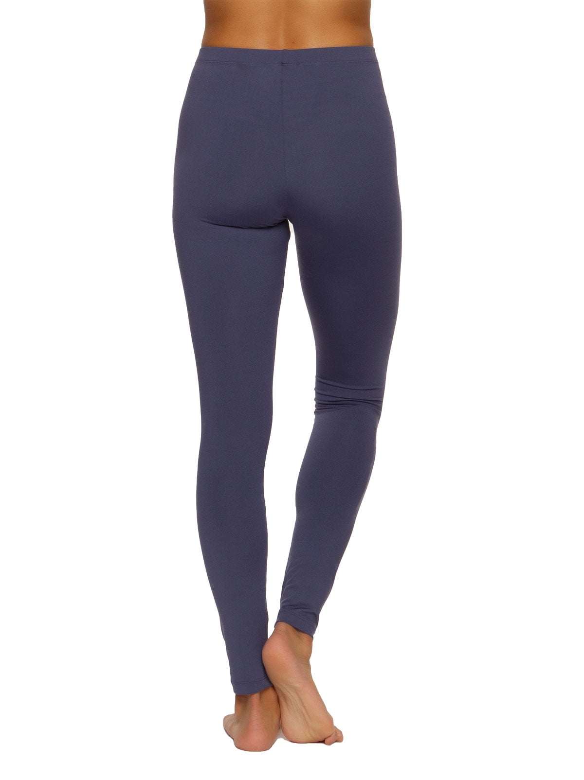 Jezebel | Microbrushed High Waisted Leggings (Heather Cobalt, Medium)