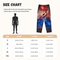 thumbnail image 4 of Lsque Mario Print Women's Pajama Pants, Lounge Pant - Comfortable Home Wear,Elastic Waistband, Stylish Design-Medium, 4 of 9
